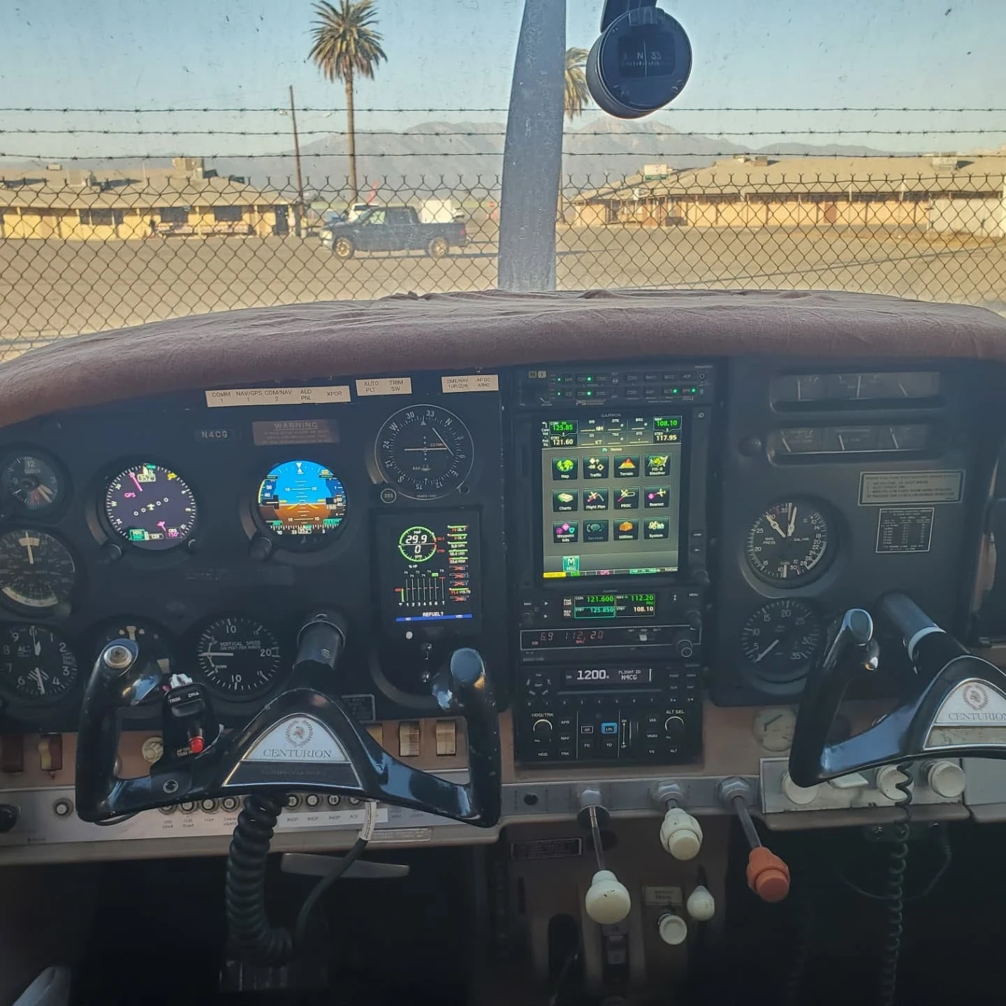 Cessna Centurion installation