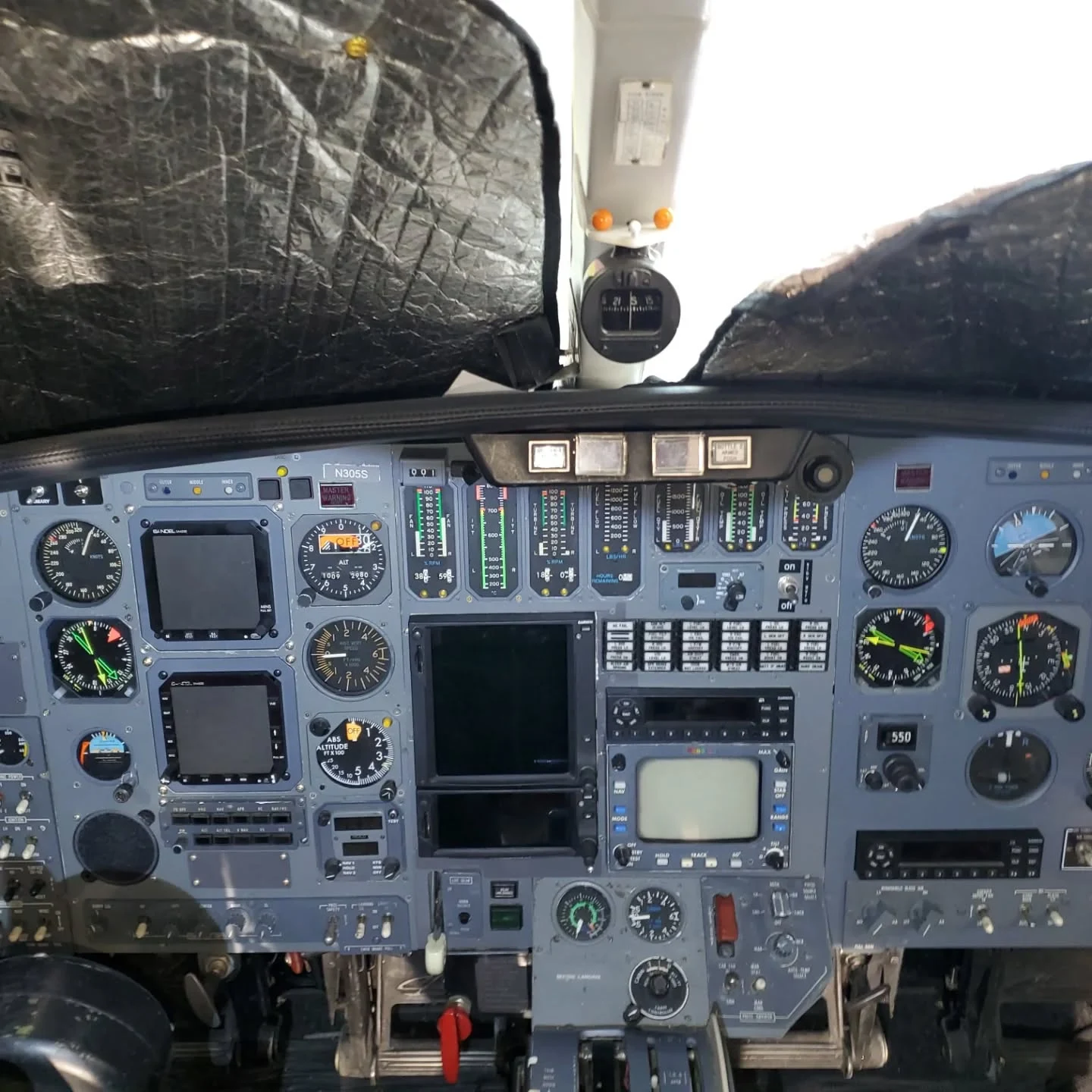 Flight deck upgrade — Before · Original flight deck