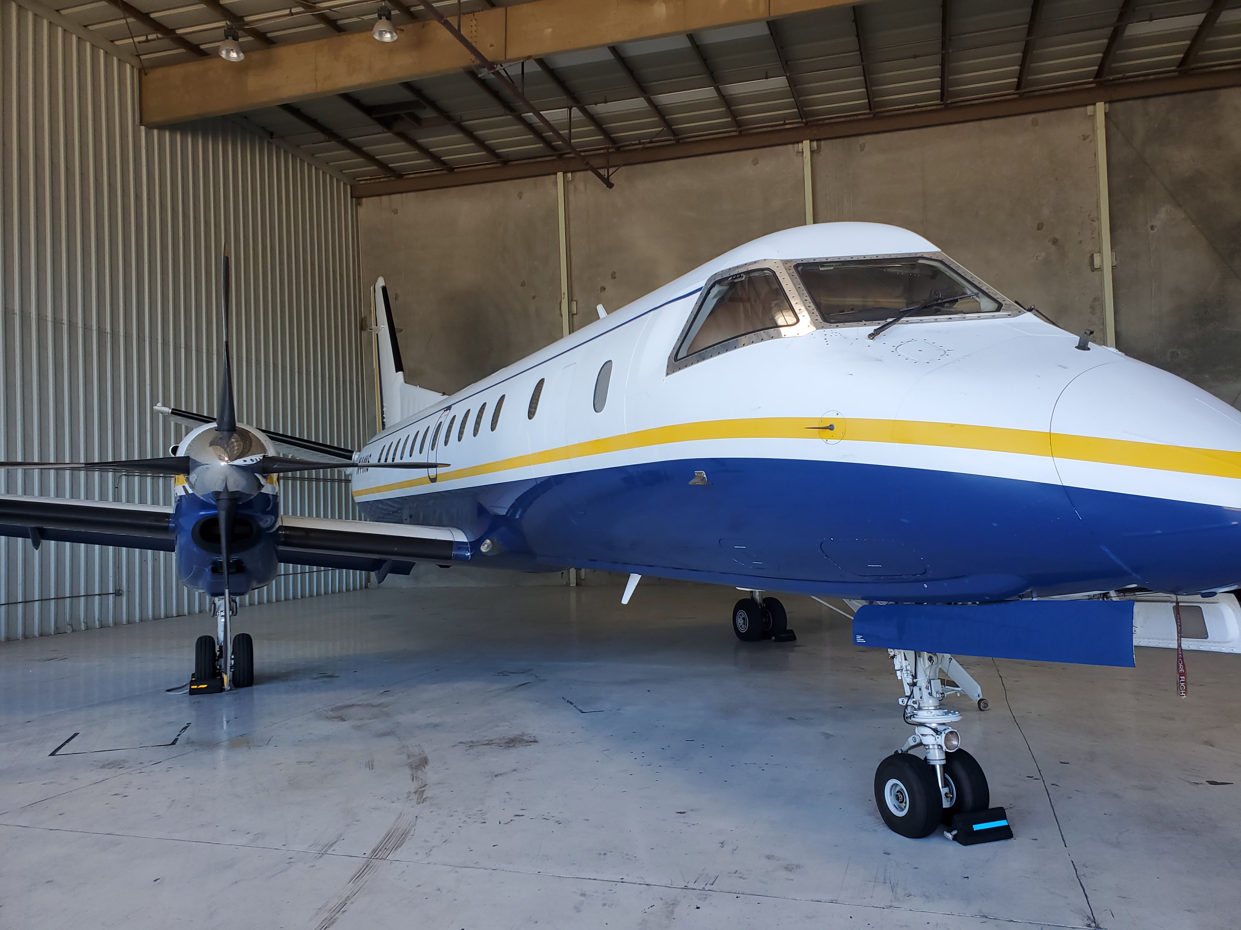 Aircraft in hangar - Zenith Avionics services